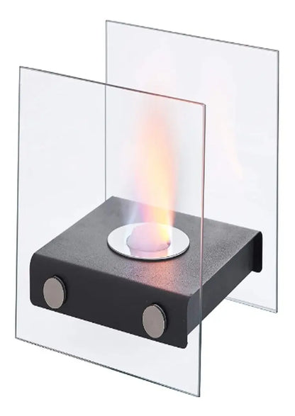 Chimenea Etanol Exterior Interior Cuadrada COSTWAY  HW56689