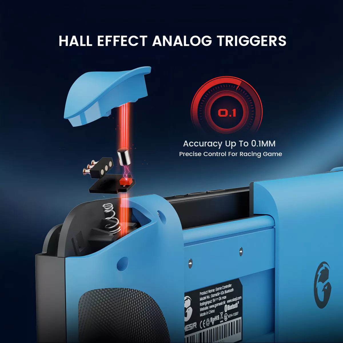 Gamepad Bluetooth Gamesir X2s.