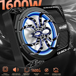ubwoofer Activo 10 Pulgadas 1600W Bajo Asiento
