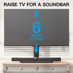Soporte De Tv Giratorio Universal Perlesmith PSTVS17 88lb