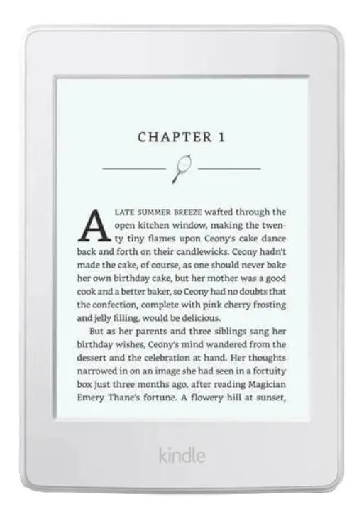 Kindle Paperwhite, 7 GEN, blanco con pantalla de 6". (USADO).