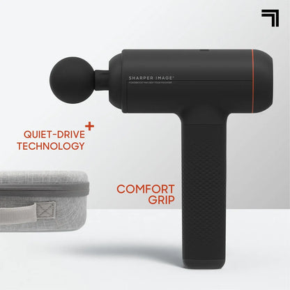 Pistola Max De Masaje De Percusión De Tejido Profundo Con 6 Accesorios