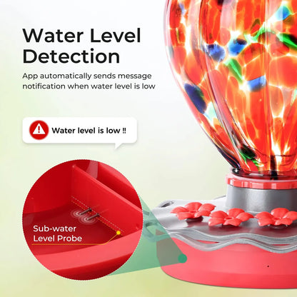 Comedero solar inteligente para colibríes TT Nature