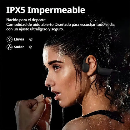 Audífonos Conducción Ósea Bluetooth IPX5 Deportivos