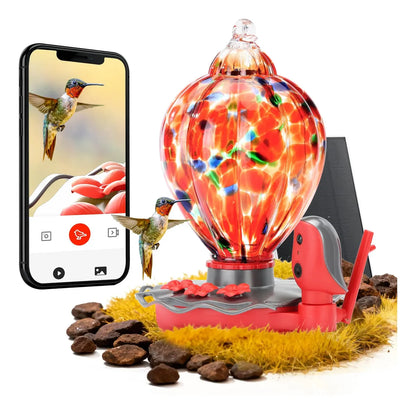 Comedero solar inteligente para colibríes TT Nature