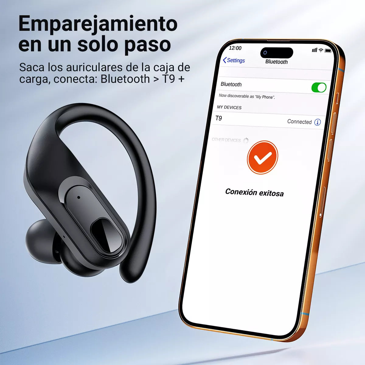 Audífonos Inalámbricos Occiam T9 In Ear 96H.