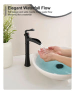 Llave Mezcladora Para Lavabo Tipo Cascada Una Palanca Bathlavish