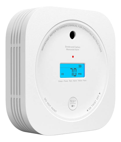 Detector combinado de humo y monóxido de carbono interconectado AEGISLINK