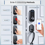 Cerradura Inteligente Wifi Para Puerta Principal Okibb DL-08