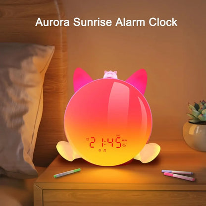 Reloj despertador con Sonidos de Ambiente y Luz