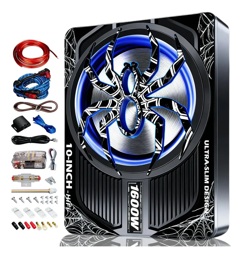 ubwoofer Activo 10 Pulgadas 1600W Bajo Asiento