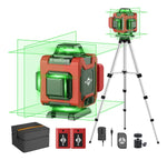 Nivel Láser WEIDDW 4D 360° Autonivelante Con Trípode