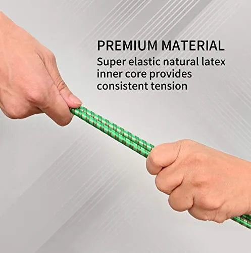 Cordones Bungee Premium 20 Piezas En Frasco