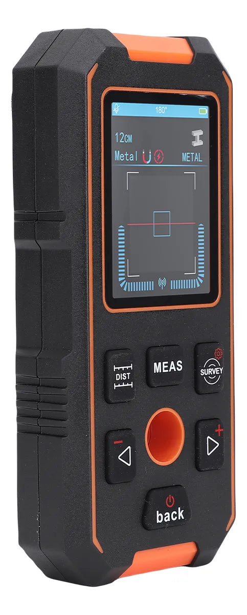 Medidor de distancia y escáner de pared digital