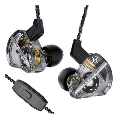 CCZ DC01 PRO - Monitor de oído, auriculares con cable.(USADOS)