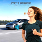 Auriculares de conducción ósea, Bluetooth, IPX6 imperm. (USADO).