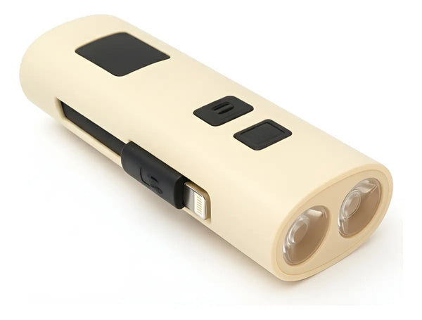 Luz LED para bicicleta con carga USB bateria portatil (USADO)