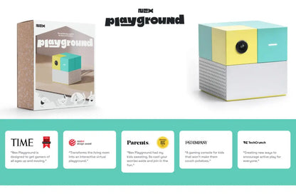 Consola Juegos Nex Playground AI Sistema Interactivo Familiar Interior Movimiento TV
