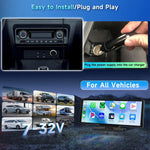 Estéreo Portátil Carplay A3073 9.3 Hd Carplay Y Android