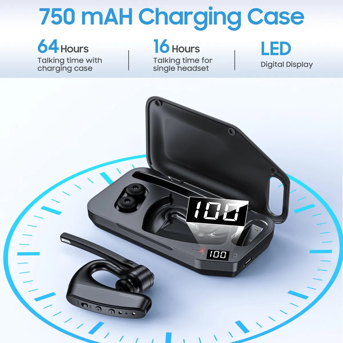 Auriculares Bluetooth Conambo K10C V5.2 (USADO)