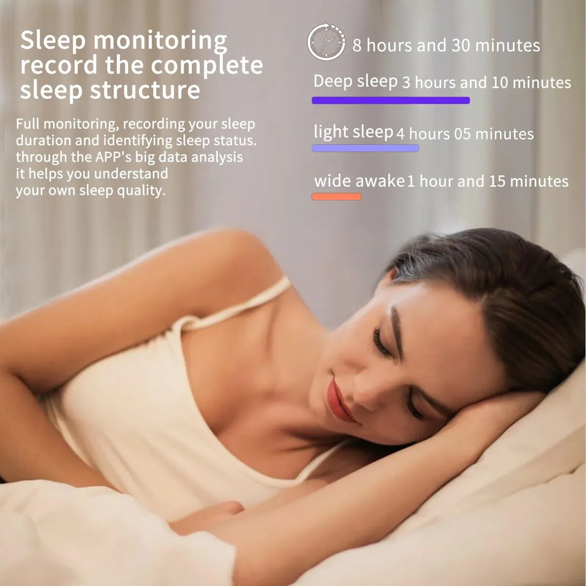 Anillo Inteligente Bluetooth fitness talla 9 (USADO)