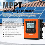 Controlador Solar MPPT 40A 12V Entrada Hasta 120V para Litio