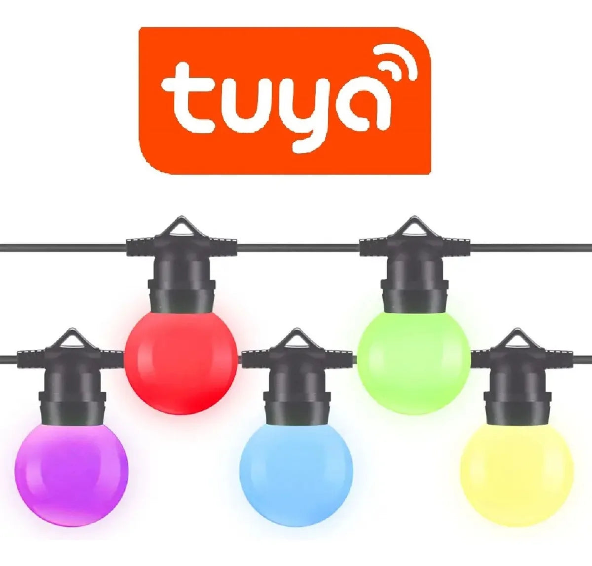 Tira De Luces Led, Rgb Wifi, Exteriores, Impermeable, 15m.
