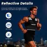 Chaleco Con Peso Ajustable Para Entrenamiento KUKZO Color Gris