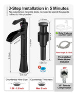 Llave Mezcladora Para Lavabo Tipo Cascada Una Palanca Bathlavish