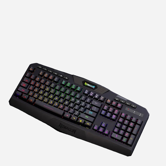 Teclado inalámbrico, Redragon  con retroiluminación LED.