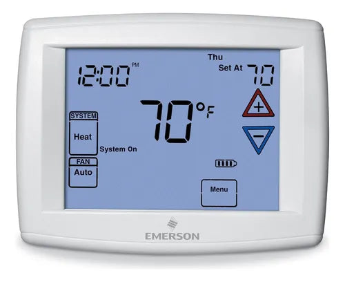 Termostato táctil con control de humedad- Emerson 1F97-1277 (Usado)