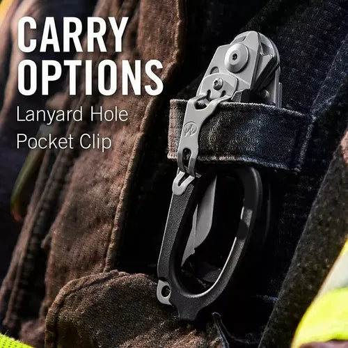 Tijeras médicas con cortador de anillo y llave de oxígeno Leatherman Raptor Rescue