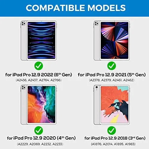 Funda Con Teclado Typecase iPad Pro 12.9 2022 Negro (USADO)