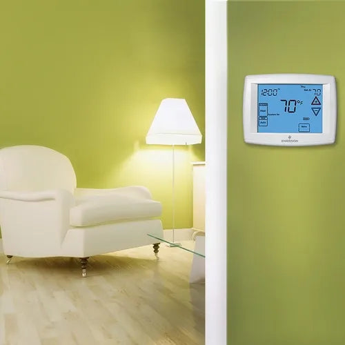 Termostato táctil con control de humedad- Emerson 1F97-1277 (Usado)