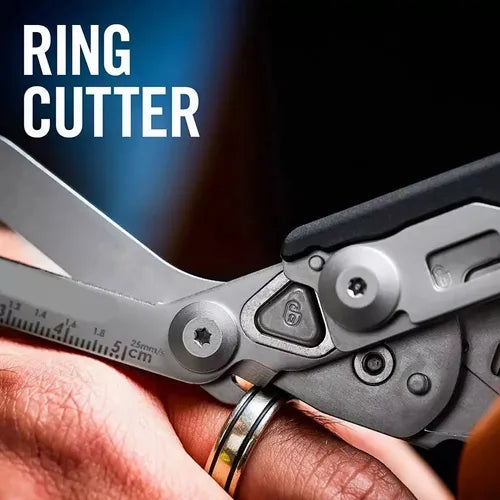 Tijeras médicas con cortador de anillo y llave de oxígeno Leatherman Raptor Rescue