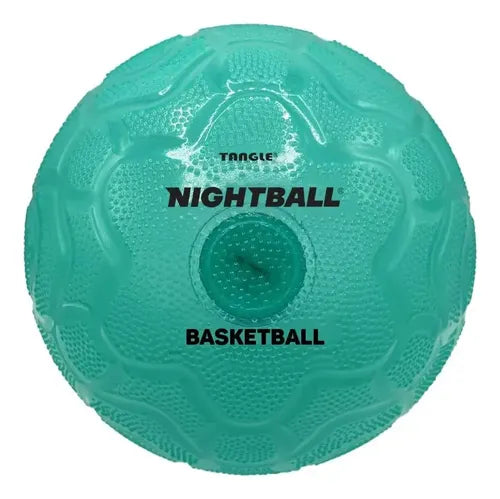 Balón Inflable Tangle Nightball Basketball LEDs verde Size 5