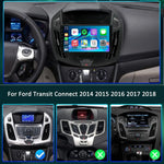 Estéreo Android 9.0 9.7 Pulg Ford Transit Connect 2014-2018