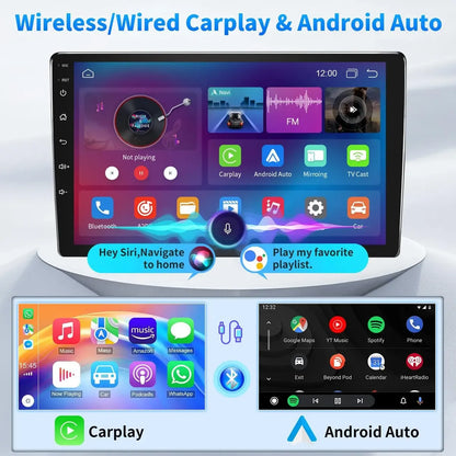 Estéreo Android 9.0 9.7 Pulg Ford Transit Connect 2014-2018