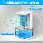 Deshumidificador portátil con luz ambiental de colores para dormitorio o sótano — vista 5