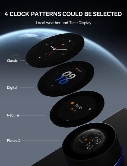 Dimmer Inteligente Giratorio ELEGRP TFT Smart Luz Wi-Fi