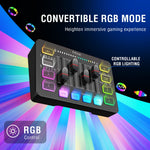 FIFINE AmpliGame KS5 Micrófono AM8 Mezclador SC3 XLR