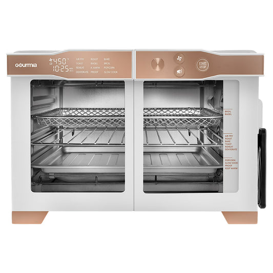Gourmia Horno Tostador Freidora de Aire Digital de 6 Rebanadas.
