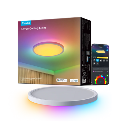 Lámpara de techo inteligente Govee 12" RGBWW