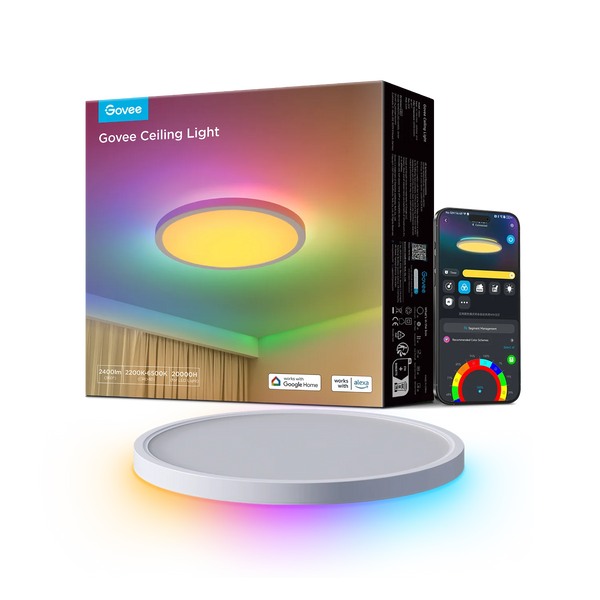 Lámpara de techo inteligente Govee 12" RGBWW