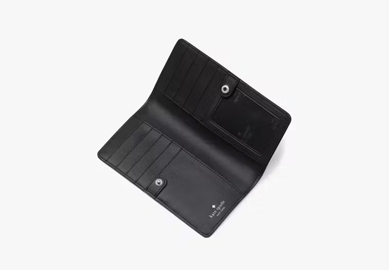 Cartera grande y delgada Madison. Kate Spade