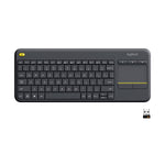 Teclado Logitech K400 Plus Inalámbrico Touchpad