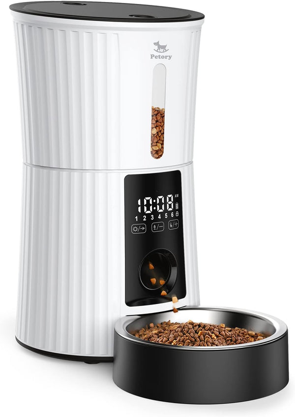 Alimentador Automático para mascotas PETORY 4L Temporizador Voz