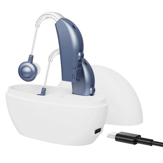 Auxiliares auditivos MEDCA, Recargables, Personas mayores.