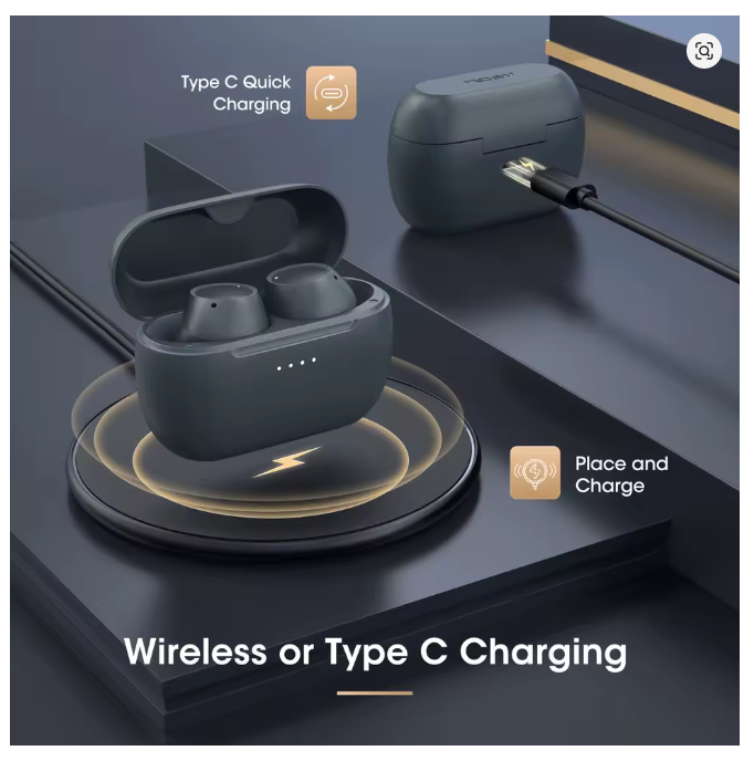 Auriculares inalámbricos, M-Pow M13 con Bluetooth, impermeables.