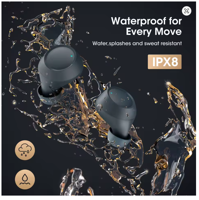 Auriculares inalámbricos, M-Pow M13 con Bluetooth, impermeables.